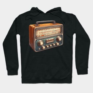 Vintage Retro Radio Hoodie